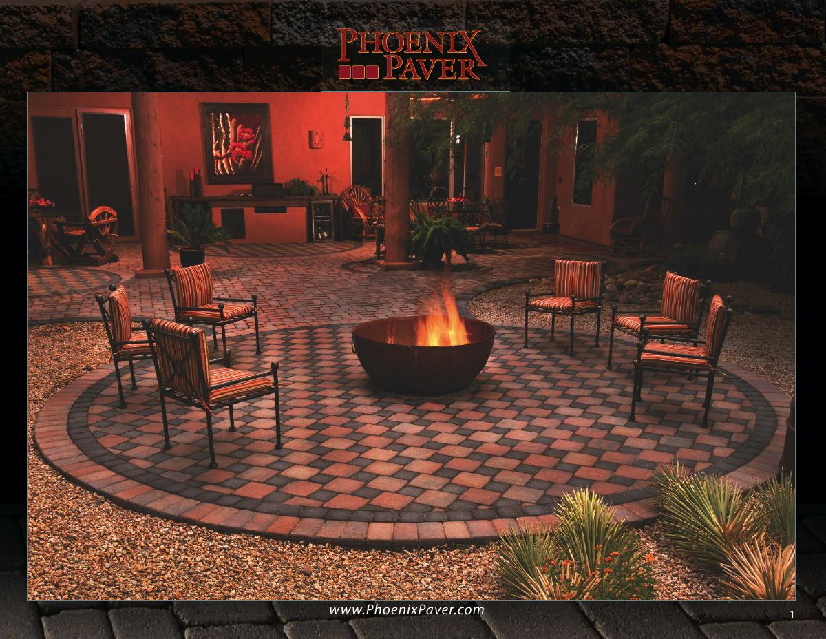 Phoenix Paver Catalog — Phoenix Paver paver catalog cover