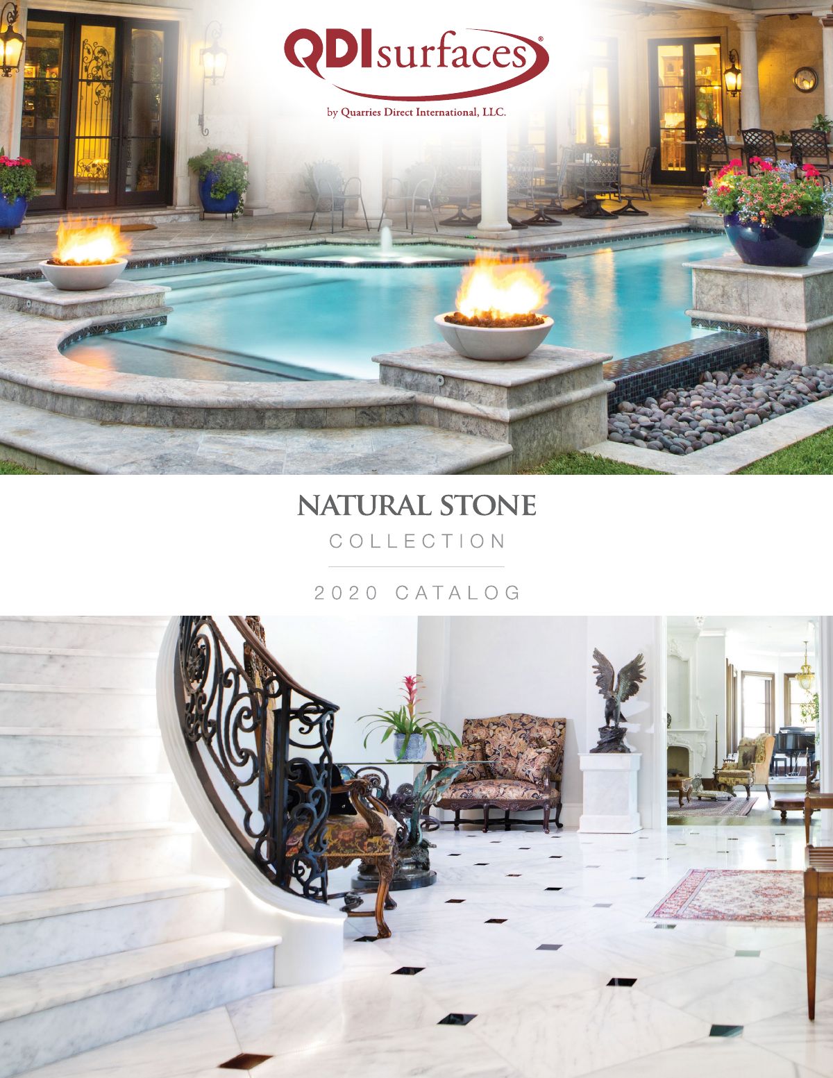 QDI Natural Stone Catalog 2020 — QDI Surfaces paver catalog cover